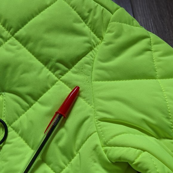 EUC Womens (XS) - AVEC LES FILLES Neon Quilted Jacket - Picture 8 of 8